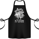 If it Flies it Spies Conspiracy Pigeon Cotton Apron 100% Organic Black