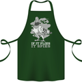 If it Flies it Spies Conspiracy Pigeon Cotton Apron 100% Organic Forest Green