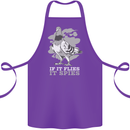 If it Flies it Spies Conspiracy Pigeon Cotton Apron 100% Organic Purple