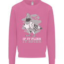 If it Flies it Spies Conspiracy Pigeon Mens Sweatshirt Jumper Azalea