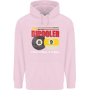 Im Bipooler I Play 8-Ball 9-Ball Funny Pool Childrens Kids Hoodie Light Pink