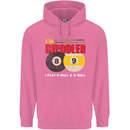 Im Bipooler I Play 8-Ball 9-Ball Funny Pool Mens 80% Cotton Hoodie Azelea