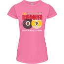 Im Bipooler I Play 8-Ball 9-Ball Funny Pool Womens Petite Cut T-Shirt Azalea