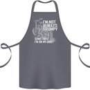 Im Not Always Grumpy Biker Motorcycle Biker Cotton Apron 100% Organic Steel