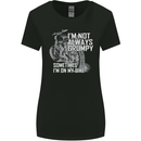 Im Not Always Grumpy Biker Motorcycle Biker Womens Wider Cut T-Shirt Black