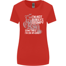 Im Not Always Grumpy Biker Motorcycle Biker Womens Wider Cut T-Shirt Red