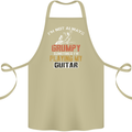 Im Not Always Grumpy Guitar Funny Guitarist Cotton Apron 100% Organic Khaki