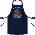 Im Not Always Grumpy Guitar Funny Guitarist Cotton Apron 100% Organic Navy Blue