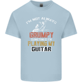 Im Not Always Grumpy Guitar Funny Guitarist Kids T-Shirt Childrens Light Blue