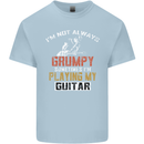Im Not Always Grumpy Guitar Funny Guitarist Kids T-Shirt Childrens Light Blue