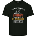Im Not Always Grumpy Guitar Funny Guitarist Mens Cotton T-Shirt Tee Top Black