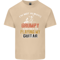 Im Not Always Grumpy Guitar Funny Guitarist Mens Cotton T-Shirt Tee Top Sand