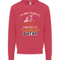 Im Not Always Grumpy Guitar Funny Guitarist Mens Sweatshirt Jumper Heliconia