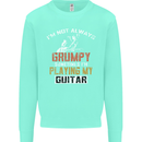 Im Not Always Grumpy Guitar Funny Guitarist Mens Sweatshirt Jumper Peppermint