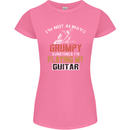 Im Not Always Grumpy Guitar Funny Guitarist Womens Petite Cut T-Shirt Azalea