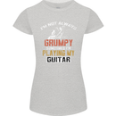 Im Not Always Grumpy Guitar Funny Guitarist Womens Petite Cut T-Shirt Sports Grey