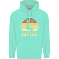 Im Not Old Classic Guitar Rock n Roll Punk Mens 80% Cotton Hoodie Peppermint
