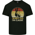 Im Not Old Classic Guitar Rock n Roll Punk Mens Cotton T-Shirt Tee Top Black