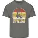 Im Not Old Classic Guitar Rock n Roll Punk Mens Cotton T-Shirt Tee Top Charcoal