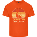 Im Not Old Classic Guitar Rock n Roll Punk Mens Cotton T-Shirt Tee Top Orange
