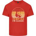 Im Not Old Classic Guitar Rock n Roll Punk Mens Cotton T-Shirt Tee Top Red