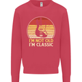 Im Not Old Classic Guitar Rock n Roll Punk Mens Sweatshirt Jumper Heliconia