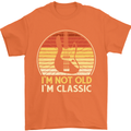 Im Not Old Classic Guitar Rock n Roll Punk Mens T-Shirt 100% Cotton Orange