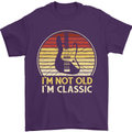 Im Not Old Classic Guitar Rock n Roll Punk Mens T-Shirt 100% Cotton Purple