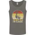 Im Not Old Classic Guitar Rock n Roll Punk Mens Vest Tank Top Charcoal