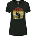 Im Not Old Classic Guitar Rock n Roll Punk Womens Wider Cut T-Shirt Black