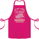 Im Not Santa Delivery Driver Christmas Cotton Apron 100% Organic Pink