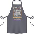 Im Not Santa Delivery Driver Christmas Cotton Apron 100% Organic Steel