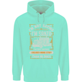 Im Not Santa Delivery Driver Christmas Mens 80% Cotton Hoodie Peppermint