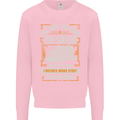 Im Not Santa Delivery Driver Christmas Mens Sweatshirt Jumper Light Pink