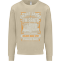 Im Not Santa Delivery Driver Christmas Mens Sweatshirt Jumper Sand
