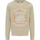 Im Not Santa Delivery Driver Christmas Mens Sweatshirt Jumper Sand