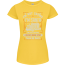 Im Not Santa Delivery Driver Christmas Womens Petite Cut T-Shirt Yellow