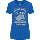 Im Not Santa Delivery Driver Christmas Womens Wider Cut T-Shirt Royal Blue