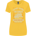 Im Not Santa Delivery Driver Christmas Womens Wider Cut T-Shirt Yellow