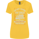 Im Not Santa Delivery Driver Christmas Womens Wider Cut T-Shirt Yellow
