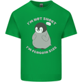Im Not Short Im Penguine Size Funny Kids T-Shirt Childrens Irish Green