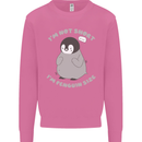 Im Not Short Im Penguine Size Funny Mens Sweatshirt Jumper Azalea