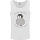 Im Not Short Im Penguine Size Funny Mens Vest Tank Top White