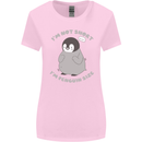 Im Not Short Im Penguine Size Funny Womens Wider Cut T-Shirt Light Pink