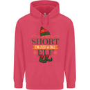 Im Not Short Tall Elf Funny Christmas Childrens Kids Hoodie Heliconia