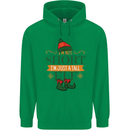 Im Not Short Tall Elf Funny Christmas Childrens Kids Hoodie Irish Green