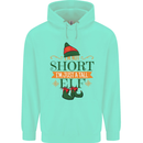 Im Not Short Tall Elf Funny Christmas Childrens Kids Hoodie Peppermint
