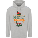 Im Not Short Tall Elf Funny Christmas Childrens Kids Hoodie Sports Grey