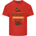 Im Not Short Tall Elf Funny Christmas Kids T-Shirt Childrens Red