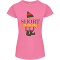 Im Not Short Tall Elf Funny Christmas Womens Petite Cut T-Shirt Azalea